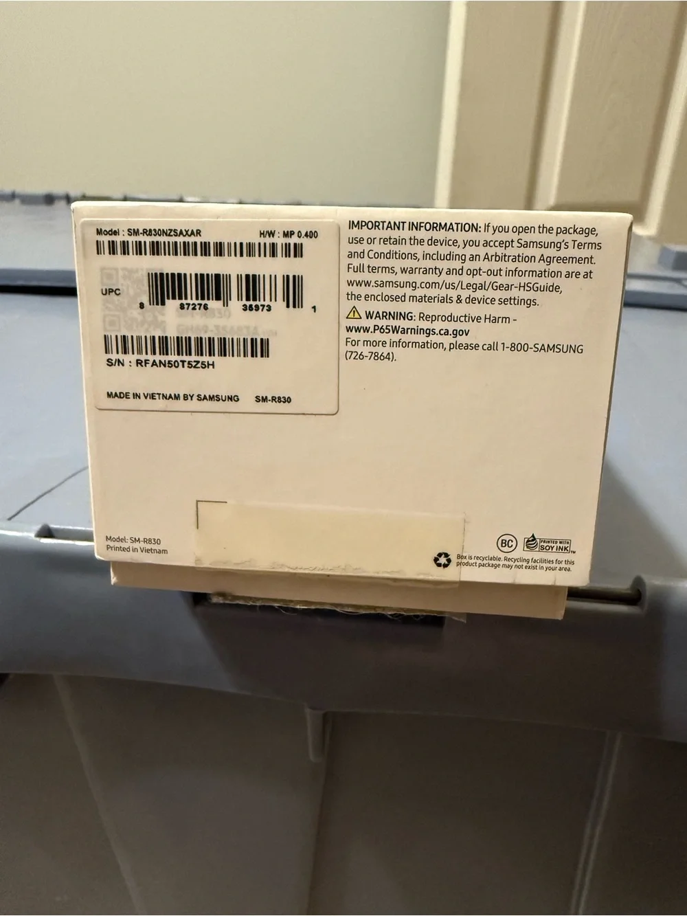 Samsung Galaxy Watch Active2 - Lavender Band with Silver Case